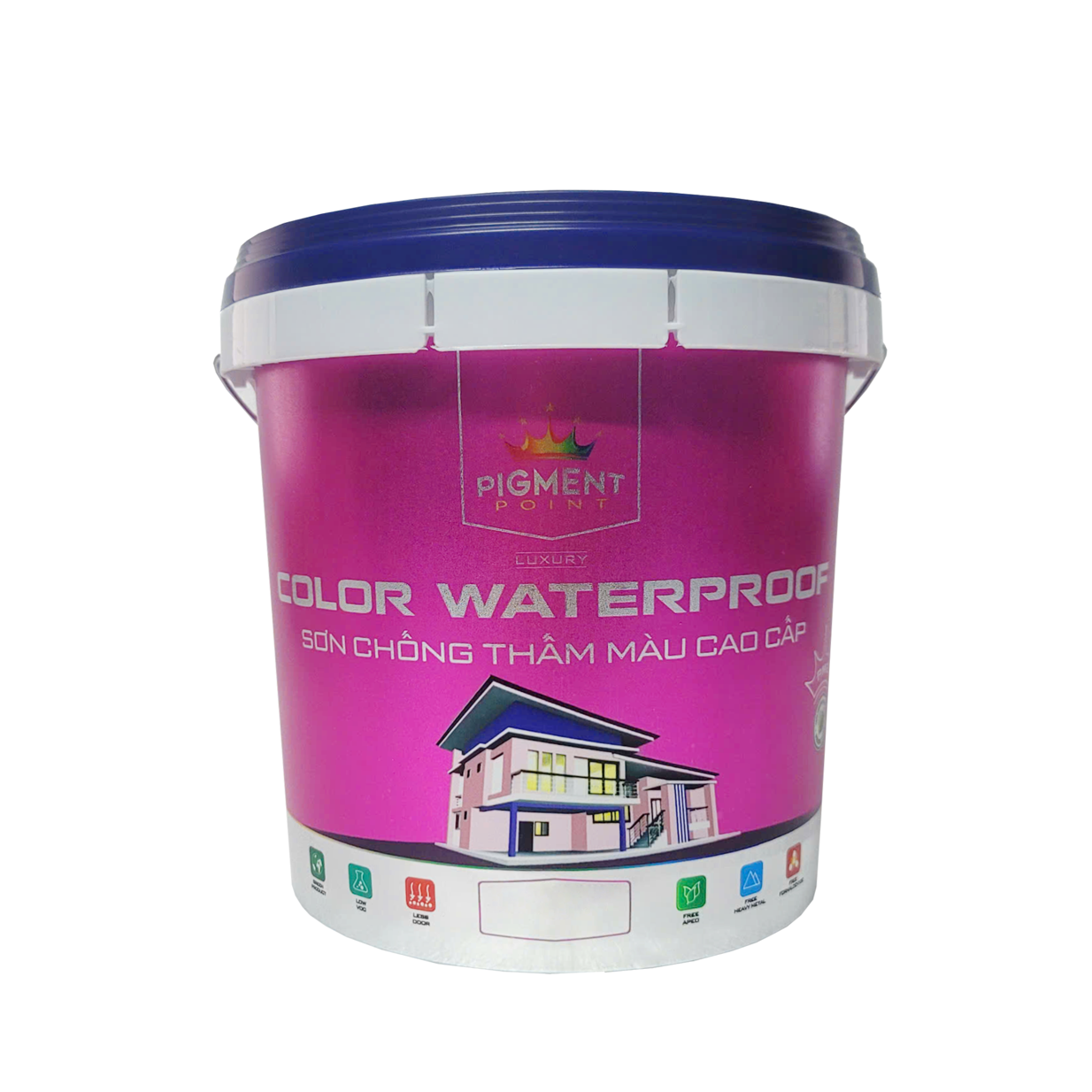 PM2: COLOR WATERPROOF - SƠN CHỐNG THẤM MÀU CAO CẤP